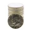 Image 1 : Roll of (20) Brilliant Uncirculated 1964 Kennedy Half Dollar Coins