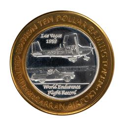 .999 Silver McCarran International Airport Las Vegas, NV $10 Limited Gaming Token