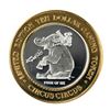 Image 1 : .999 Fine Silver Circus Circus Casino Reno, NV $10 Limited Edition Gaming Token