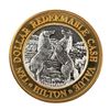 Image 1 : .999 Fine Silver Hilton Reno, Nevada $10 Limited Edition Gaming Token