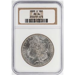 1888-O $1 Morgan Silver Dollar Coin NGC MS64