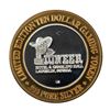 Image 2 : .999 Silver Pioneer Hotel & Gambling Hall $10 Casino Limited Edition Gaming Token