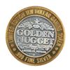 Image 2 : .999 Silver Golden Nugget Laughlin, NV $10 Casino Limited Edition Gaming Token