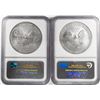 Image 2 : Lot of (2) 2007-W $1 American Silver Eagle Coins NGC MS69 Early Releases