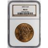 Image 1 : 1894-S $20 Liberty Head Double Eagle Gold Coin NGC MS63