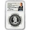 Image 1 : 1792-2017 Half Disme 1 oz. Silver Medal NGC PF70 W/Edmund C. Moy Signature