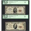 Image 1 : 1929 Ty. 2 $5/10 Citizens NB Washington, PA CH# 3383 National Currency Notes PCGS VF20