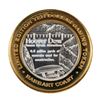 Image 1 : .999 Fine Silver Barbary Coast Casino Las Vegas, NV $10 Limited Edition Gaming Token
