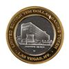 Image 2 : .999 Fine Silver Barbary Coast Casino Las Vegas, NV $10 Limited Edition Gaming Token