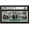 Image 1 : 1872 $50 State of South Carolina Obsolete Note PMG Gem Uncirculated 65EPQ Low Serial