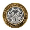 Image 1 : .999 Silver Bellagio Las Vegas, NV $10 Casino Limited Edition Gaming Token