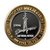 Image 2 : .999 Silver Stratosphere Las Vegas, Nevada $10 Casino Limited Edition Gaming Token