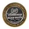 Image 2 : .999 Fine Silver Sam's Town Casino Las Vegas $10 Limited Edition Gaming Token