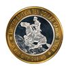 Image 1 : .999 Silver Silver City Las Vegas, Nevada $10 Limited Edition Gaming Token