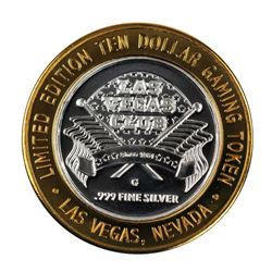 .999 Silver Las Vegas Club Nevada $10 Casino Limited Edition Gaming Token