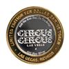 Image 2 : .999 Fine Silver Circus Circus Casino Las Vegas, NV $10 Limited Edition Gaming Token