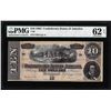 Image 1 : 1864 $10 Confederate States of America Note T-68 PMG Uncirculated 62EPQ