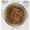Image 1 : 1875-CC $20 Liberty Head Double Eagle Gold Coin