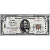 Image 1 : 1929 $5 Garrett NB of Oakland, Maryland CH# 6588 National Currency Note