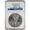 Image 1 : 2014 $1 American Silver Eagle Coin NGC MS70 Early Releases