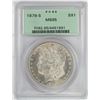 Image 1 : 1879-S $1 Morgan Silver Dollar Coin PCGS MS65 OGH