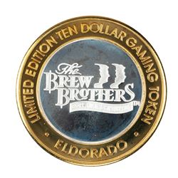 .999 Fine Silver Eldorado Reno, Nevada $10 Limited Edition Gaming Token