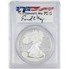 Image 1 : 2010-W $1 Proof American Silver Eagle Coin PCGS PR69DCAM Edmund Moy Signature