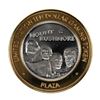 Image 1 : .999 Silver Plaza Las Vegas, NV $10 Casino Limited Edition Gaming Token