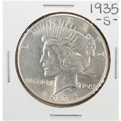 1935-S $1 Peace Silver Dollar Coin