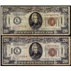 Image 1 : Lot of 1934 & 1934A $20 Hawaii WWII Emergency Issue Federal Reserve Notes