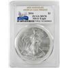 Image 1 : 2016 $1 American Silver Eagle Coin PCGS MS70