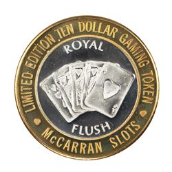 .999 Silver McCarran International Airport Las Vegas, NV $10 Limited Gaming Token