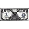 Image 1 : 1899 $1 Black Eagle Silver Certificate Note