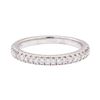 Image 2 : 14KT White Gold 0.31 ctw Diamond Band