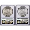 Image 2 : Lot of (2) 1948Mo Mexico 5 Pesos Silver Coins NGC MS64