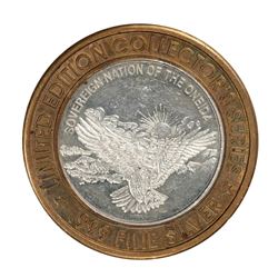 .999 Silver Oneida Bingo Green Bay, Wisconsin $10 Limited Edition Gaming Token