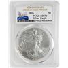 Image 1 : 2016 $1 American Silver Eagle Coin PCGS MS70