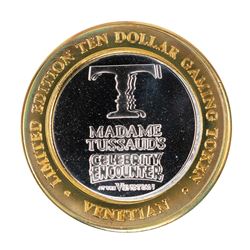 .999 Silver The Venetian Las Vegas, NV $10 Casino Limited Edition Gaming Token