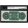 Image 2 : 1872 $20 State of South Carolina Revenue Bond Obsolete Note PMG Gem Uncirculated 66EPQ