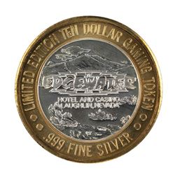 .999 Silver Edgewater Hotel & Casino Laughlin, NV $10 Limited Edition Gaming Token