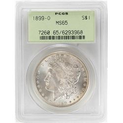 1899-O $1 Morgan Silver Dollar Coin PCGS MS65 OGH