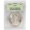 Image 1 : 1899-O $1 Morgan Silver Dollar Coin PCGS MS65 OGH
