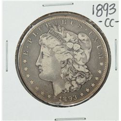 1893-CC $1 Morgan Silver Dollar Coin