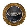 Image 2 : .999 Fine Silver Aladdin Resort & Casino Las Vegas $10 Limited Edition Gaming Token