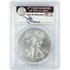 Image 1 : 2012-W $1 American Silver Eagle Coin PCGS MS69 First Strike Mercanti Signature