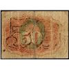 Image 2 : March 3, 1863 Fifty Cents Second Issue Fractional Currency Note