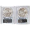 Image 2 : Lot of (2) 2013-S $1 American Silver Eagle Coins PCGS MS69 First Strike