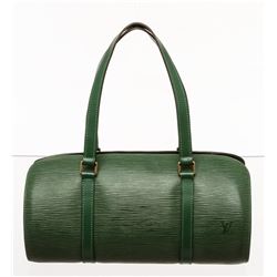 Louis Vuitton Green Epi Leather Soufflot Shoulder Bag