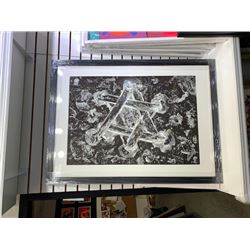 Sam Francis  "Untitled " , Star of David , Sotheby's art