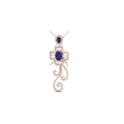 5.85 ctw Tanzanite & Micro Pave VS/SI Diamond Earrings 14K Rose Gold